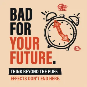 Bad for your future — vaping has lasting effects